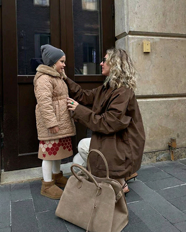 Regina Quilted Jacket with Faux Fur Collar