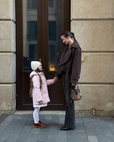 Regina Quilted Jacket with Faux Fur Collar