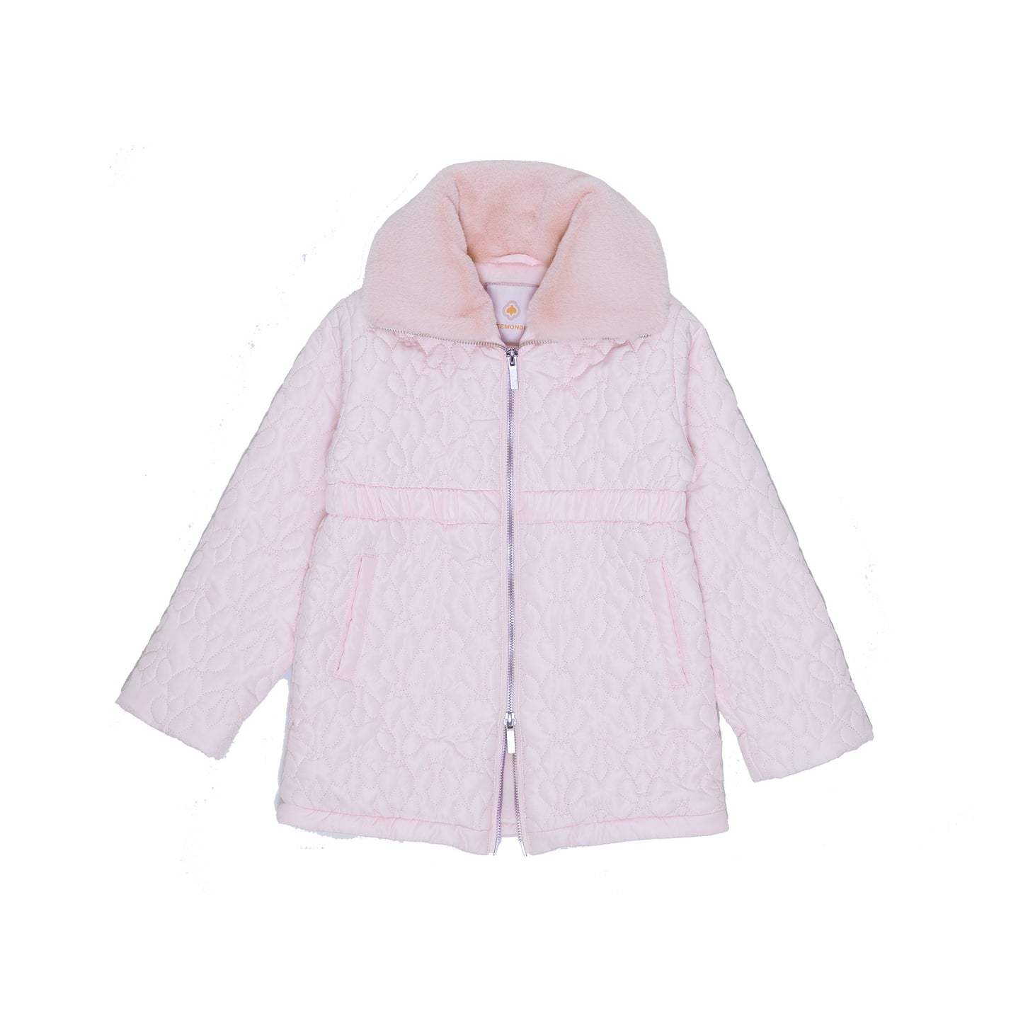 Regina Quilted Jacket with Faux Fur Collar