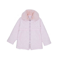 Regina Quilted Jacket with Faux Fur Collar