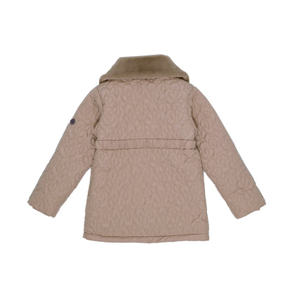 Regina Quilted Jacket with Faux Fur Collar