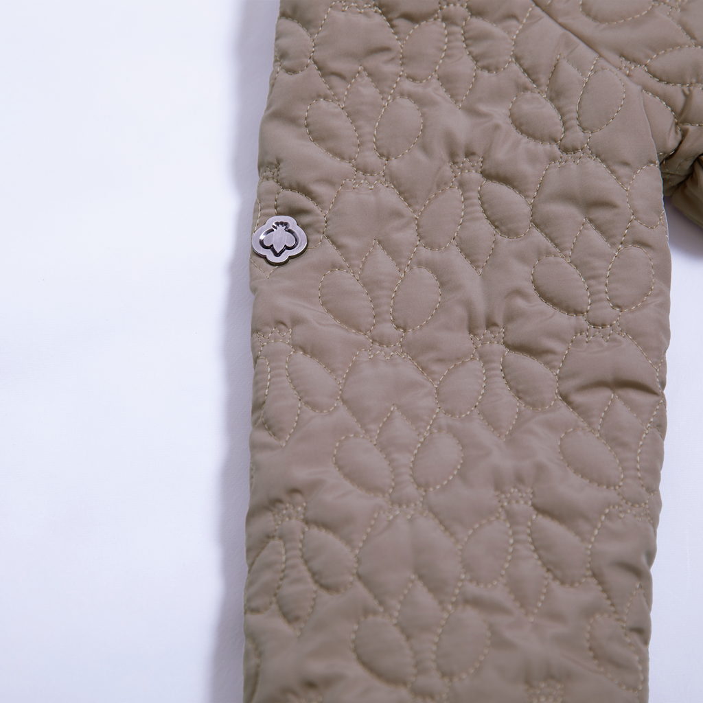 Regina Quilted Jacket with Faux Fur Collar