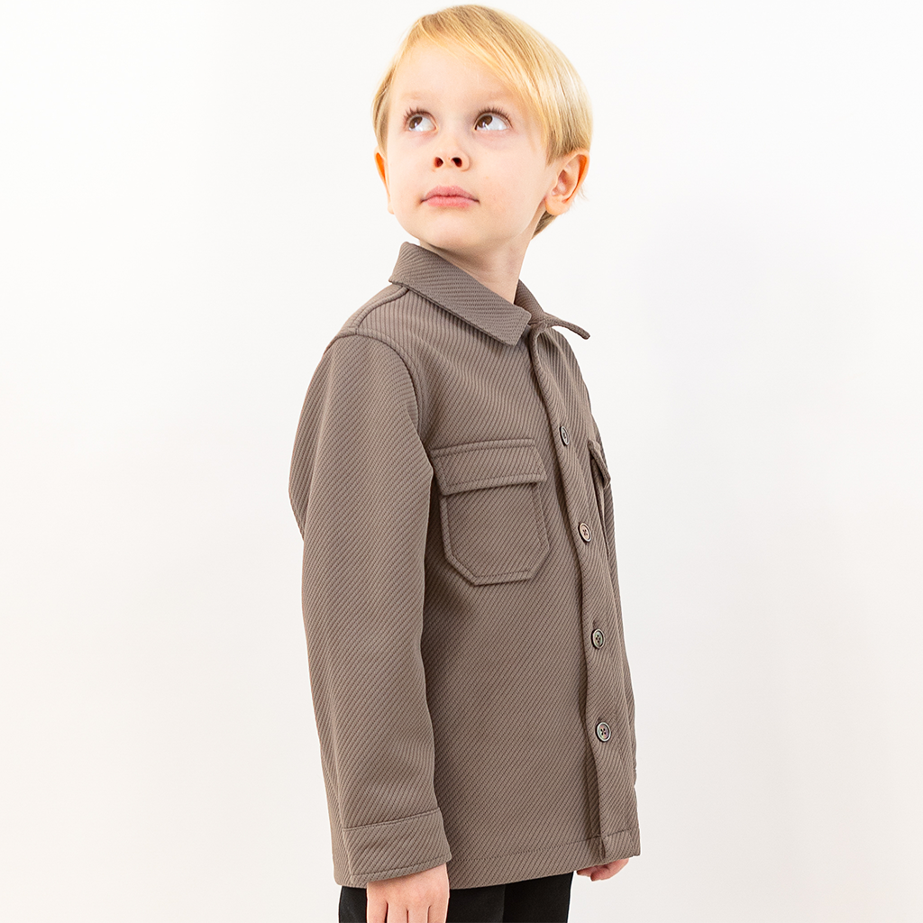 Max Structured Overshirt with Pockets