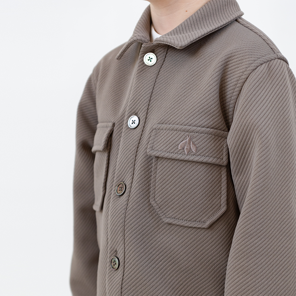 Max Structured Overshirt with Pockets