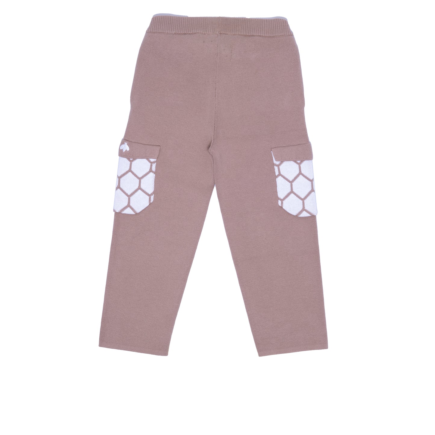 Hexagon Soft Knitted Cargo Pants