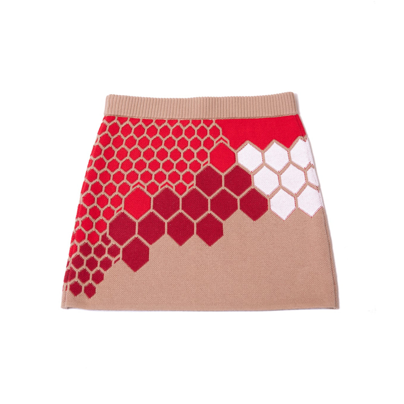 Honeycomb Soft Knitted Skirt