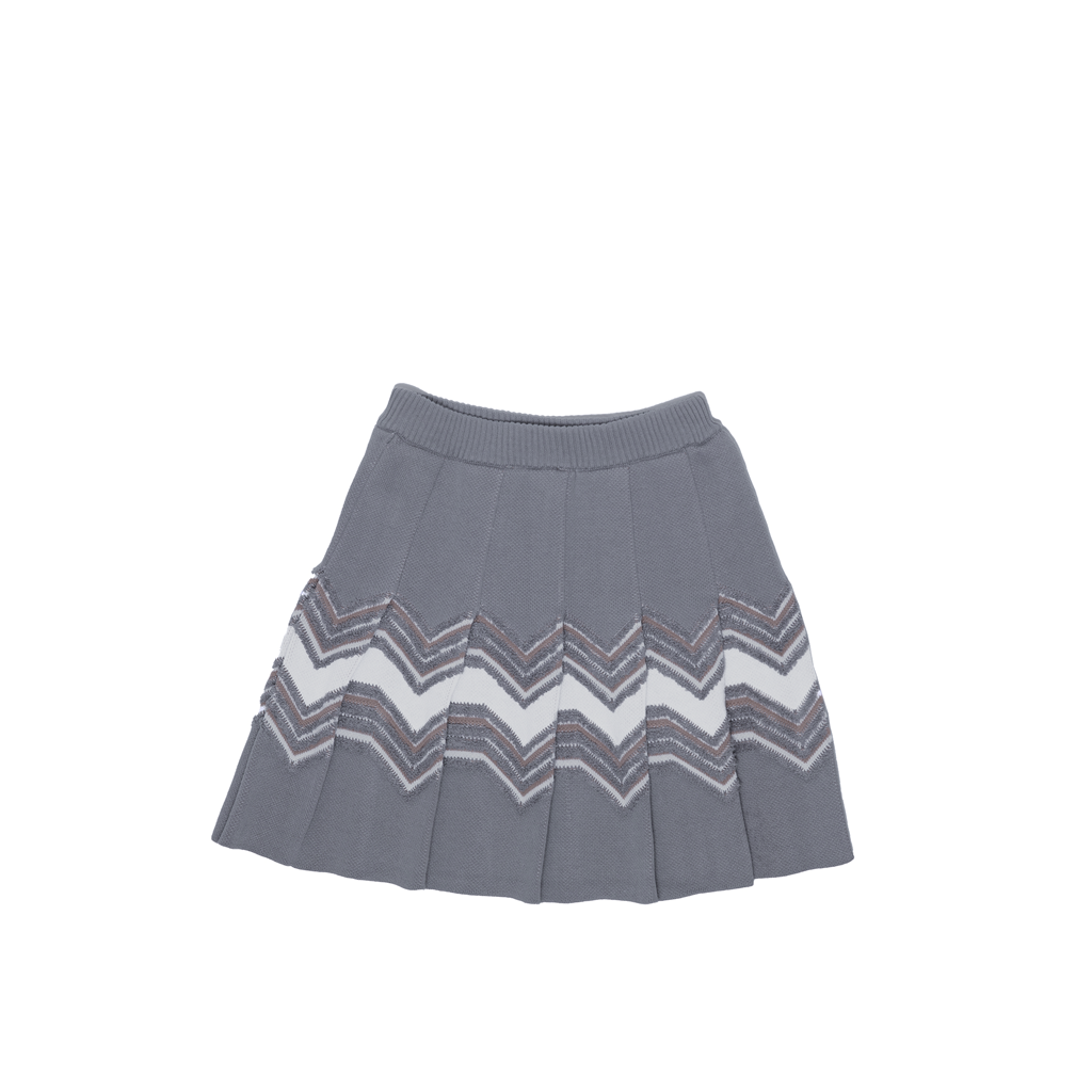 Buzz Pleated Soft Knitted Skirt