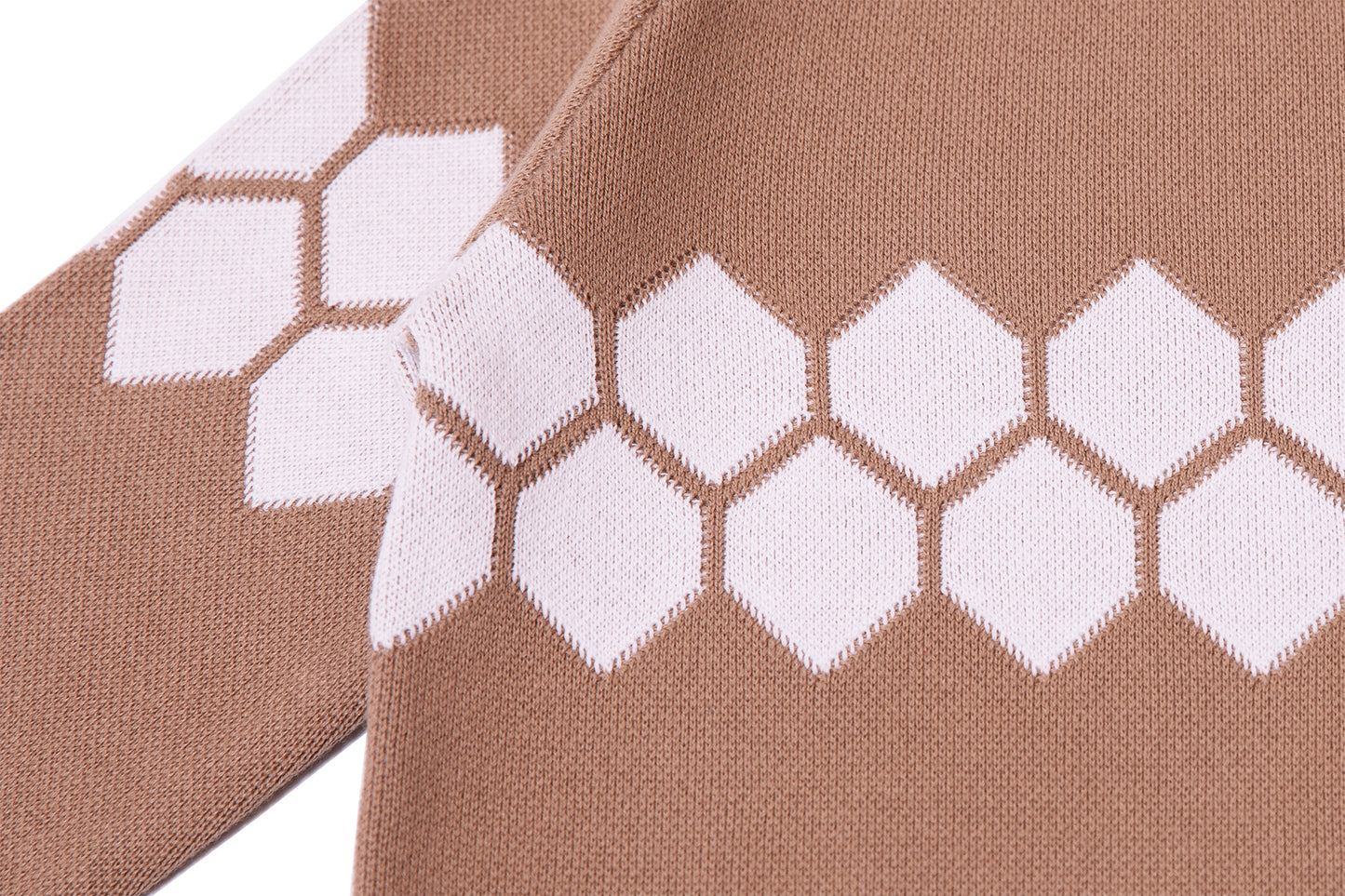 Honeycomb Soft Knitted Sweater