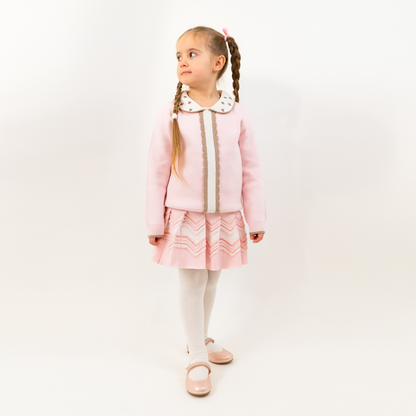 Buzz Pleated Soft Knitted Skirt