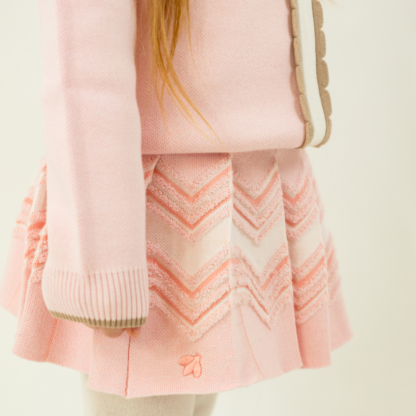 Buzz Pleated Soft Knitted Skirt