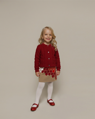 Honeycomb Soft Knitted Skirt