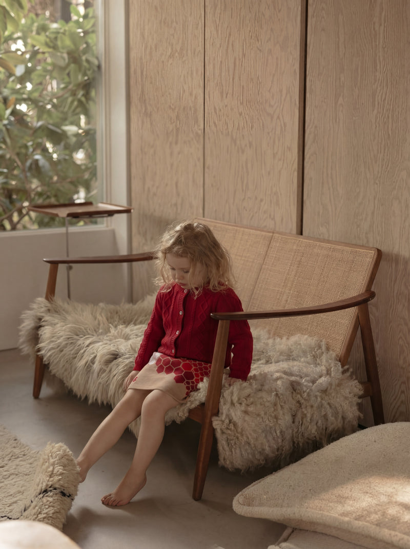 Honeycomb Soft Knitted Skirt