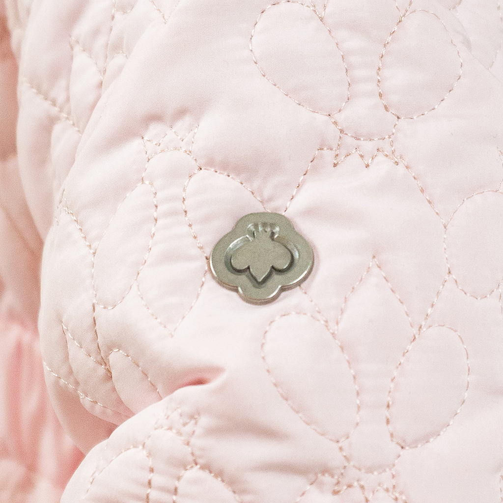 Regina Quilted Jacket with Faux Fur Collar